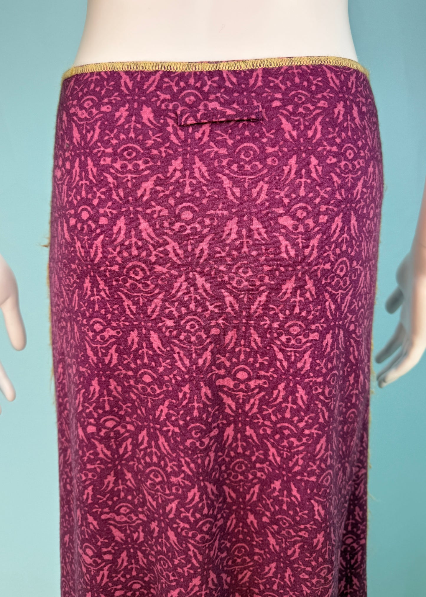 Jean Paul Gaultier Patterned Maxi Skirt