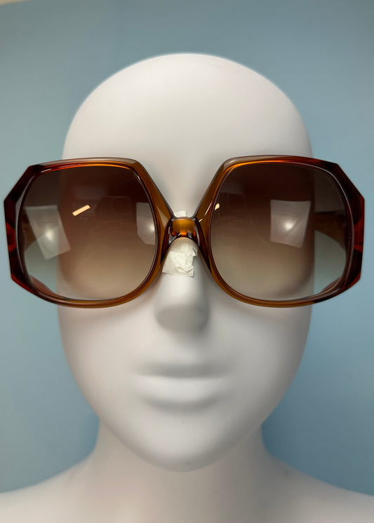 Dior 1970’s Pointed Arm Sunglasses