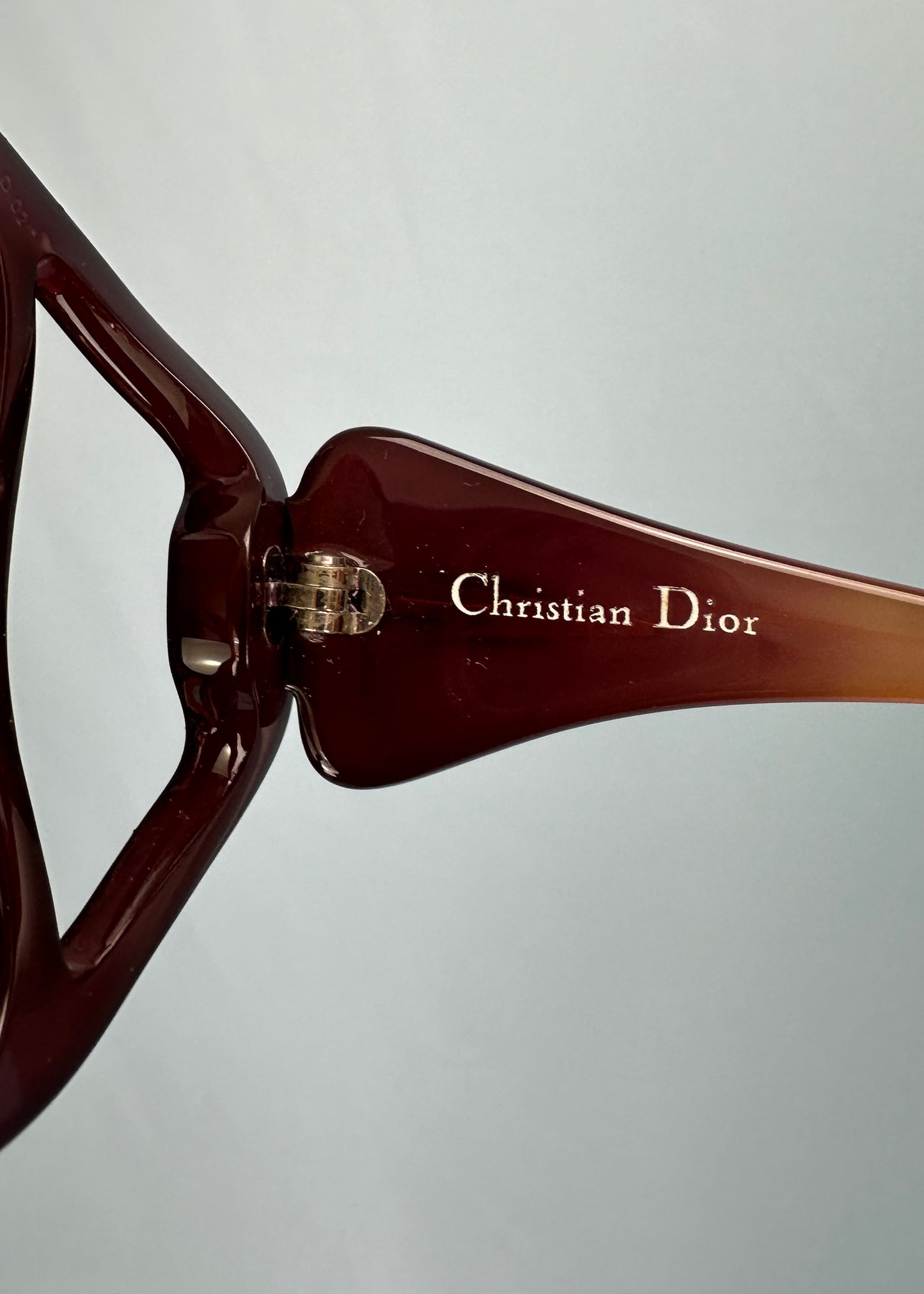 Dior 1970’s Brown Ombre Sunglasses