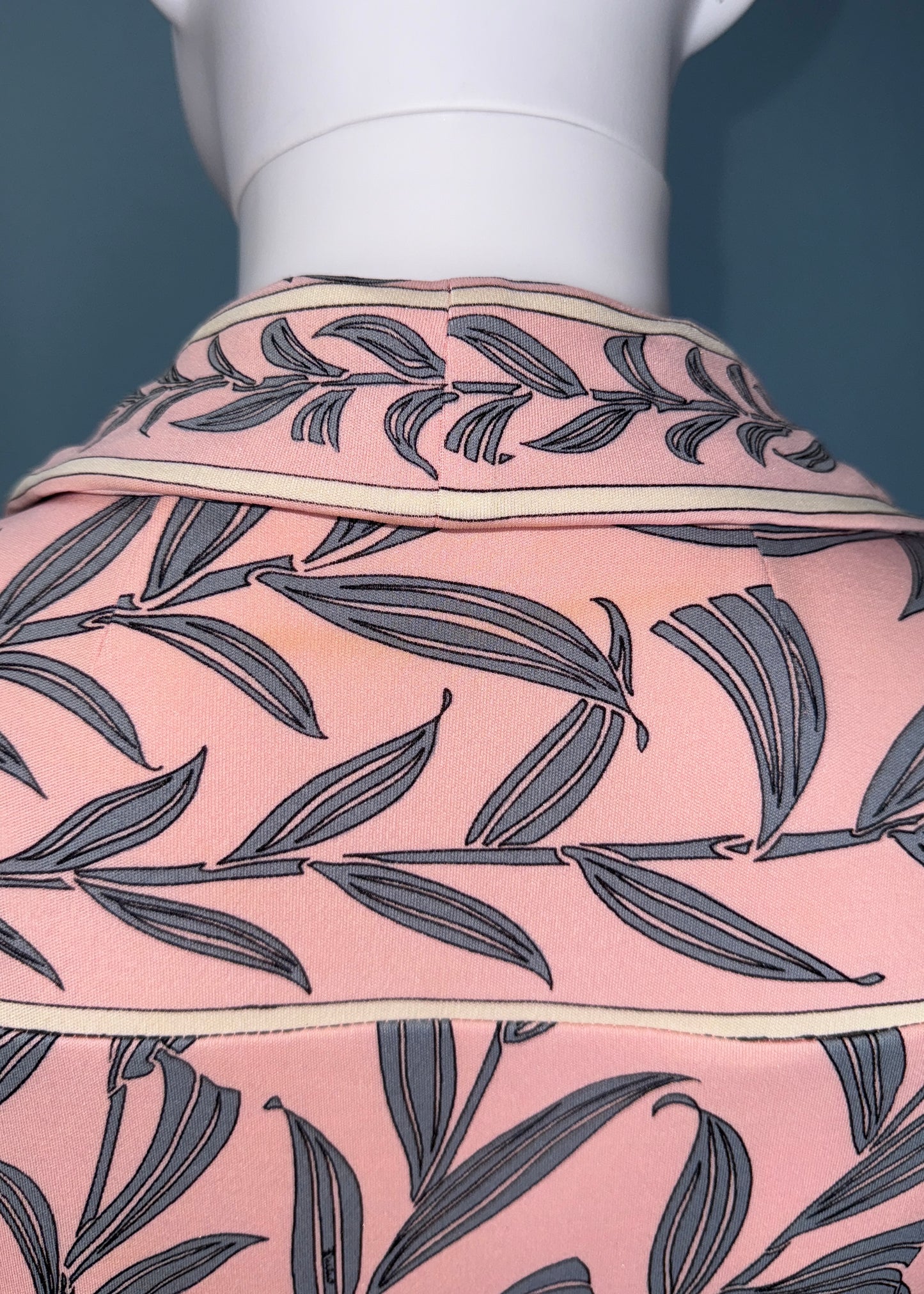 Emilio Pucci 1960’s Silk Jersey Pink Pattern Dress