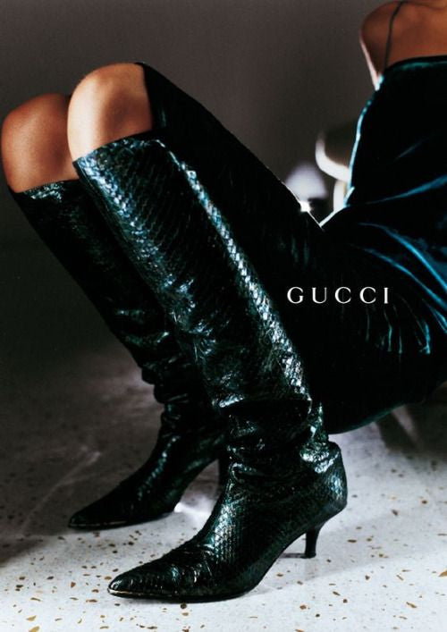 Gucci 2025 python boots